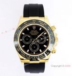 (EW) Swiss Copy Rolex Cosmograph Daytona Black and Gold 40mm Watch 7750 Movement